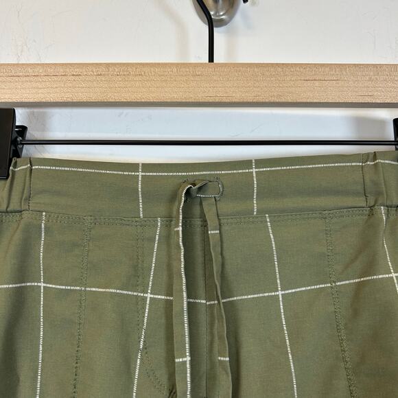 Pants Albion Windowpane Jetsetters Joggers On sage Green Women’s Size S - Picture 6 of 8
